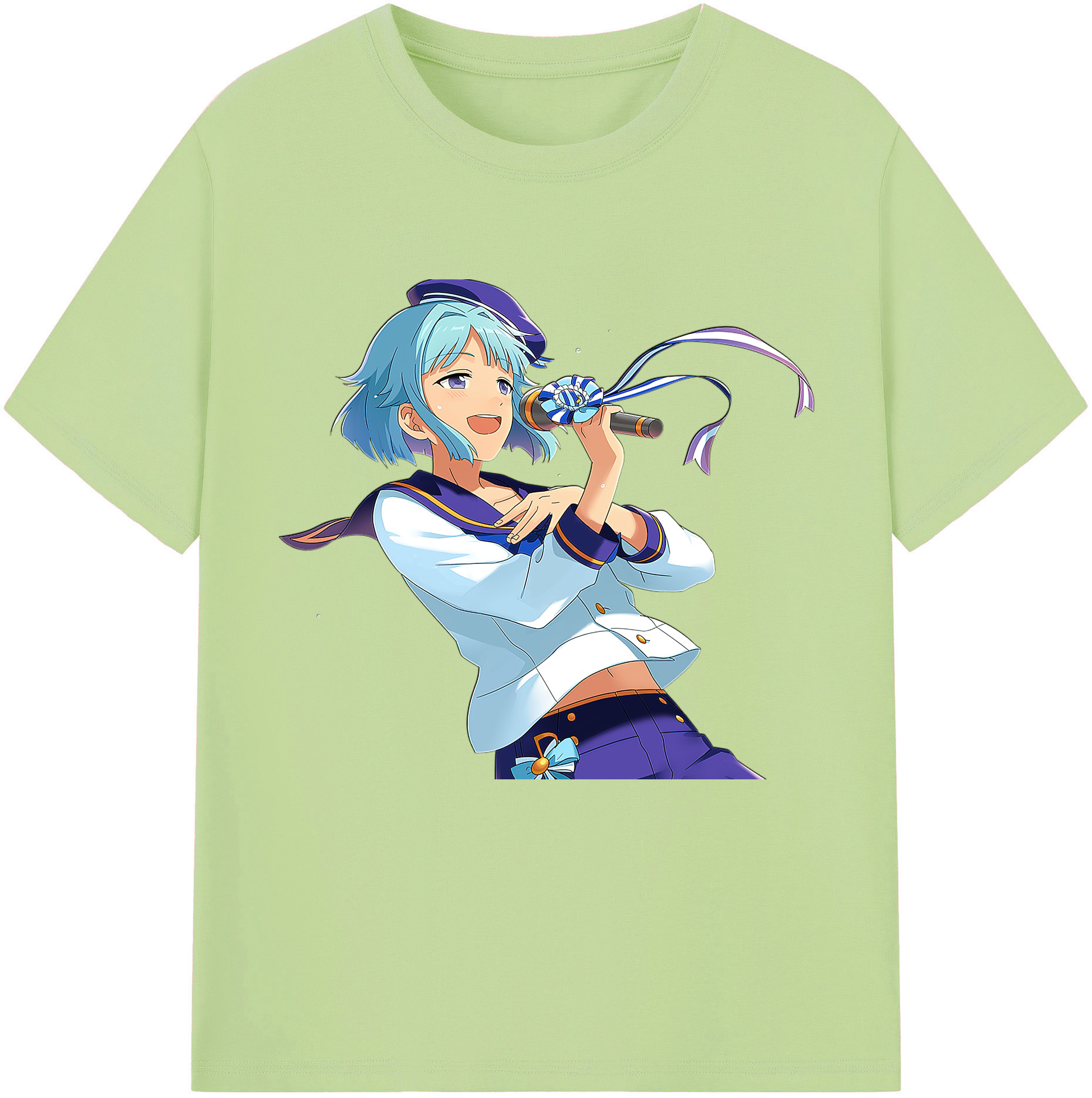 （画像用） あんさんぶるスターズ! Ensemble Stars 綿100％半袖Tシャツ（フロントプリント）